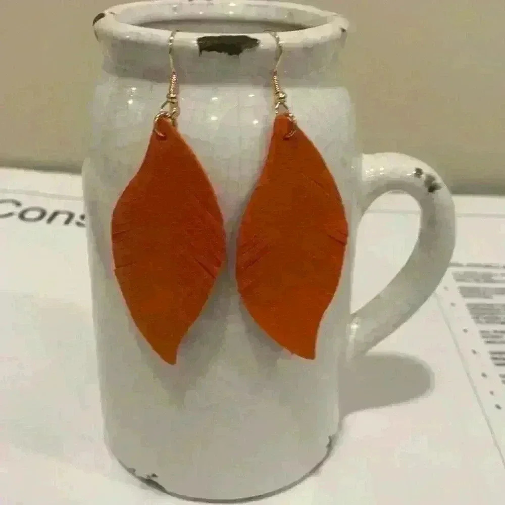 Suede Leather Earrings